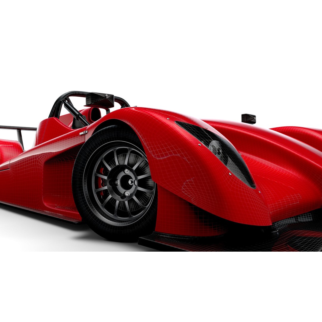 Radical SR1 XXR 2024 3D Model – High Poly Racing Car, FBX, OBJ - View 19