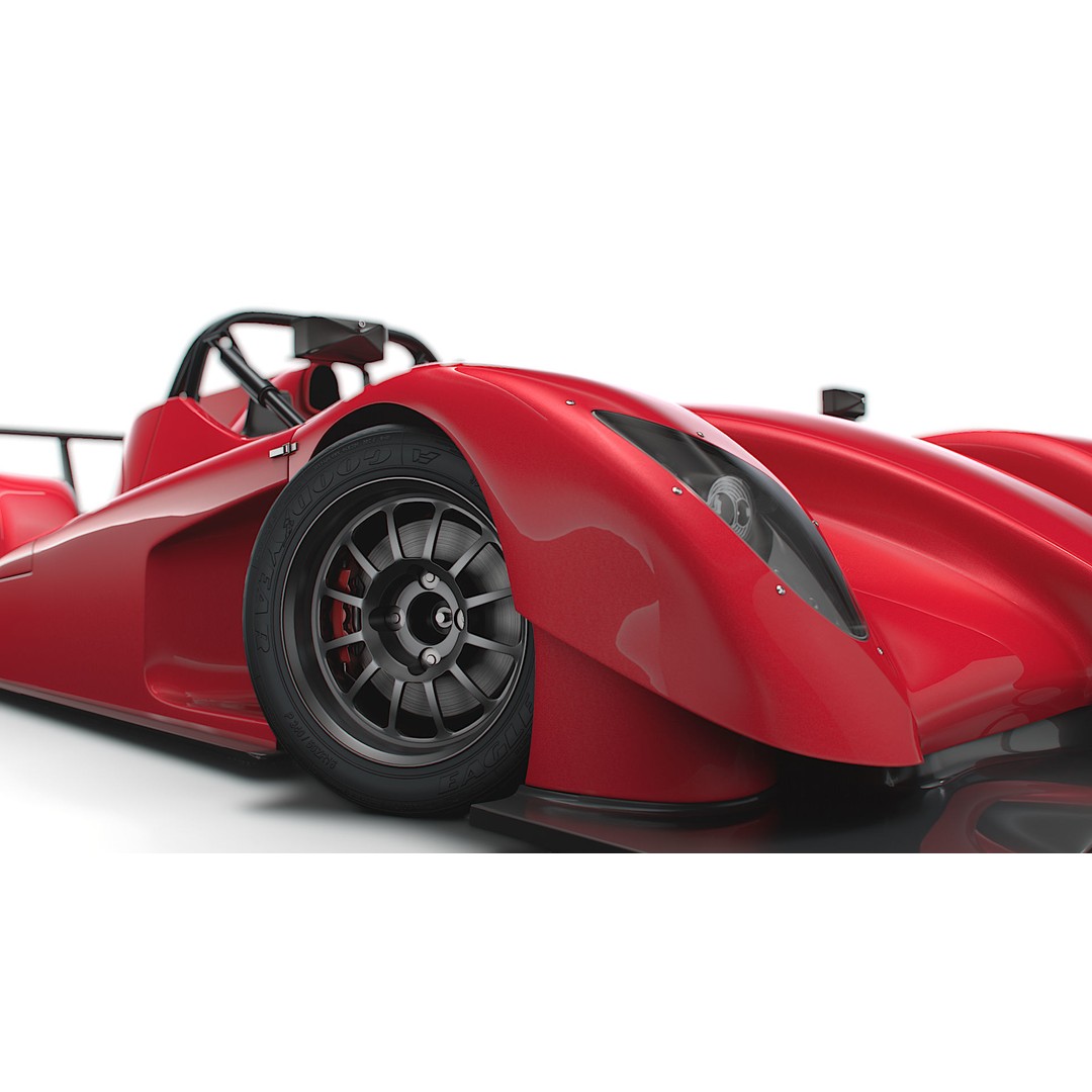 Radical SR1 XXR 2024 3D Model – High Poly Racing Car, FBX, OBJ - View 7