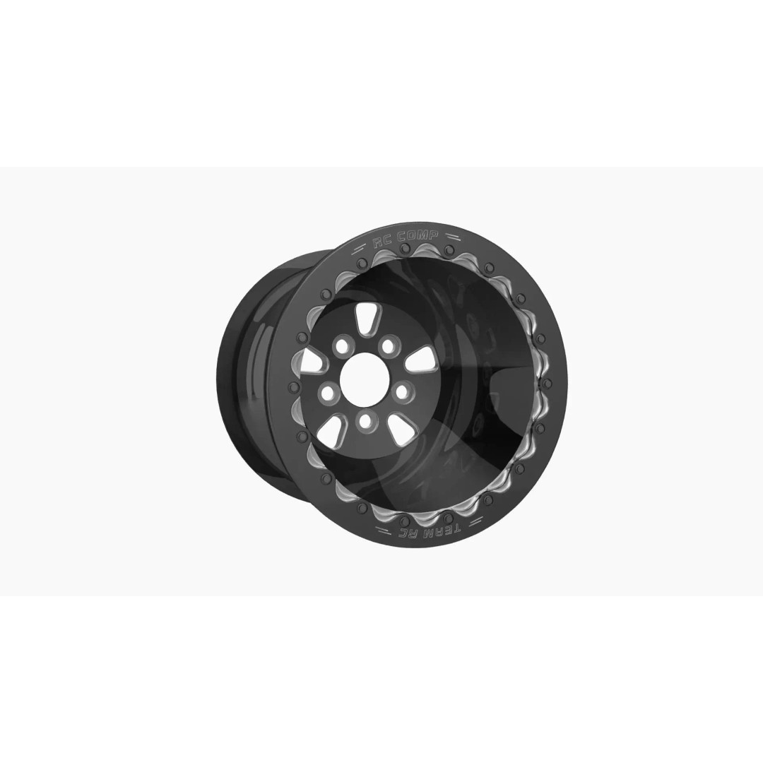 RC Components F-5 HP Eclipse Rear Wheel 3D Model – Low Poly Game Asset, FBX - View 2