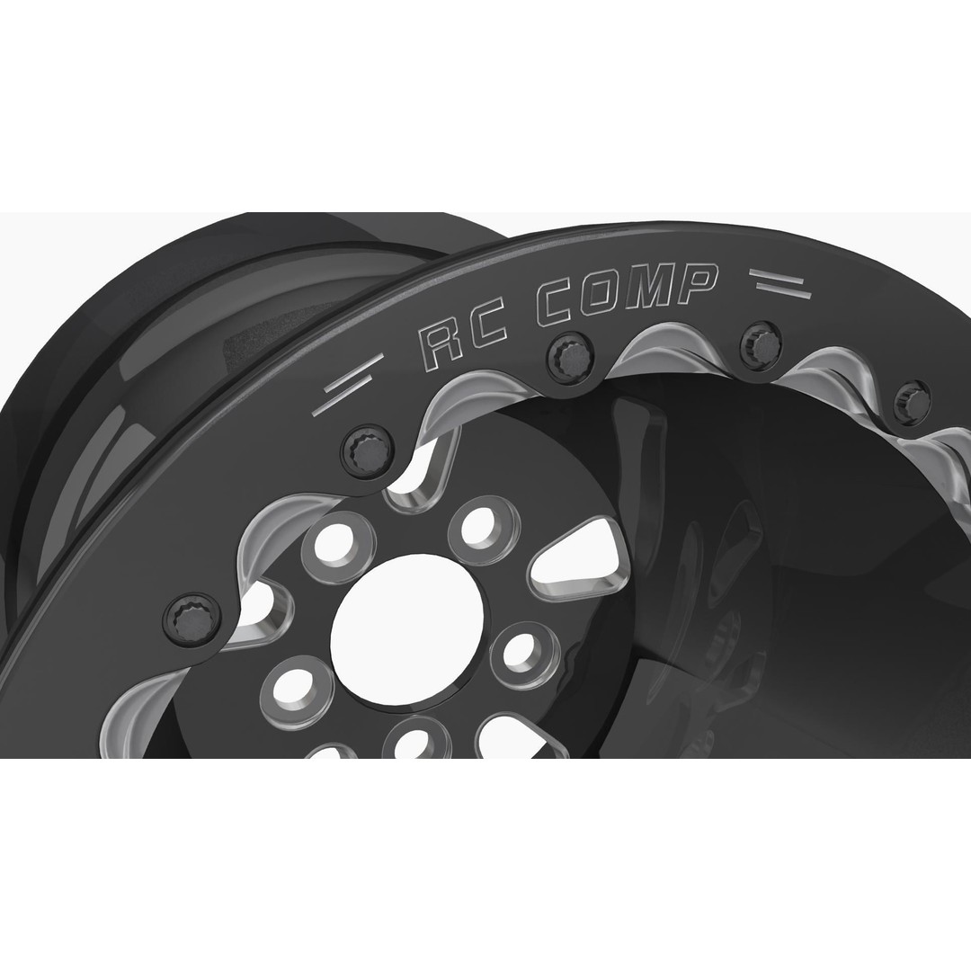 RC Components F-5 HP Eclipse Rear Wheel 3D Model – Low Poly Game Asset, FBX - View 6