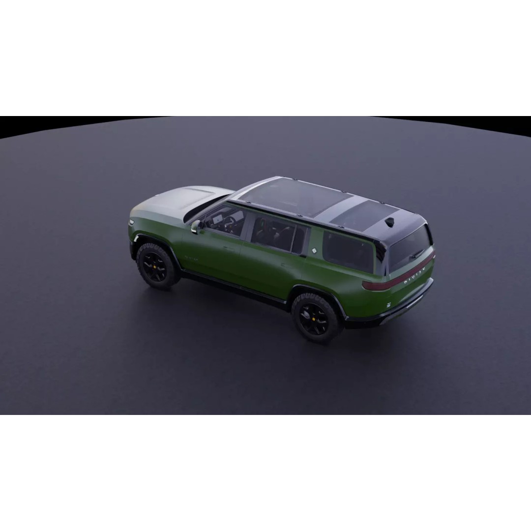 Rivian R1S 3D Model – High-Fidelity SUV Asset, FBX & OBJ - View 16
