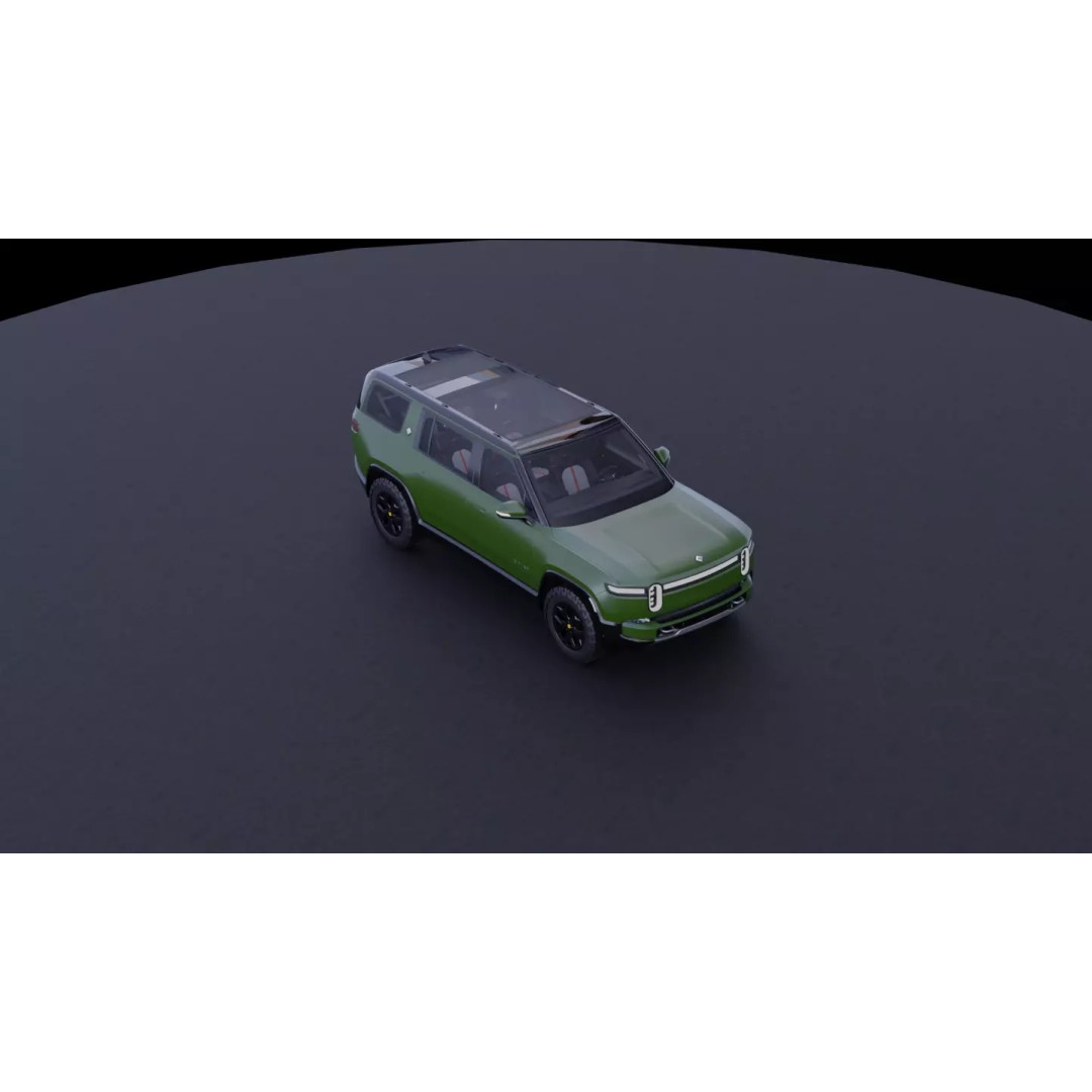 Rivian R1S 3D Model – High-Fidelity SUV Asset, FBX & OBJ - View 18