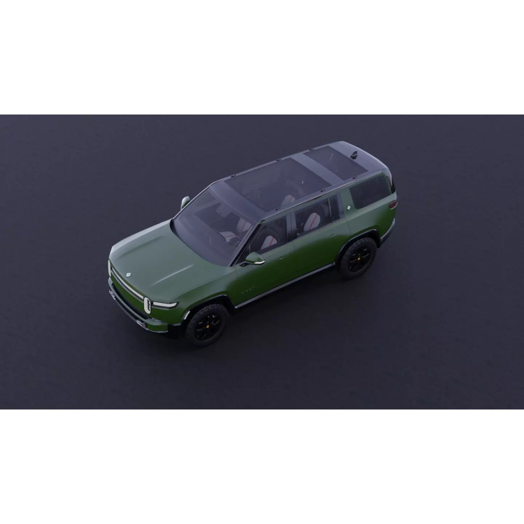 Rivian R1S 3D Model – High-Fidelity SUV Asset, FBX & OBJ - View 19