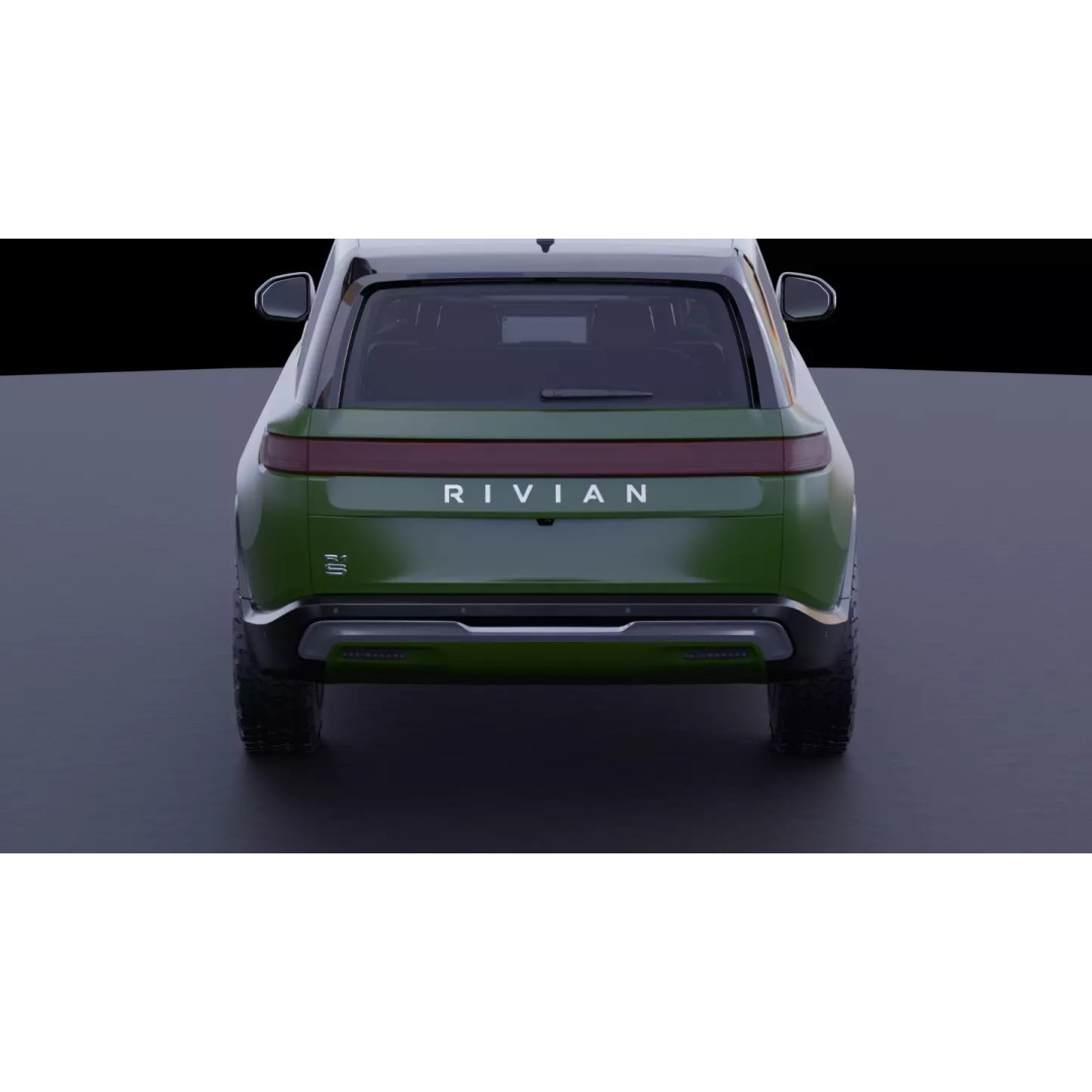 Rivian R1S 3D Model – High-Fidelity SUV Asset, FBX & OBJ - View 7