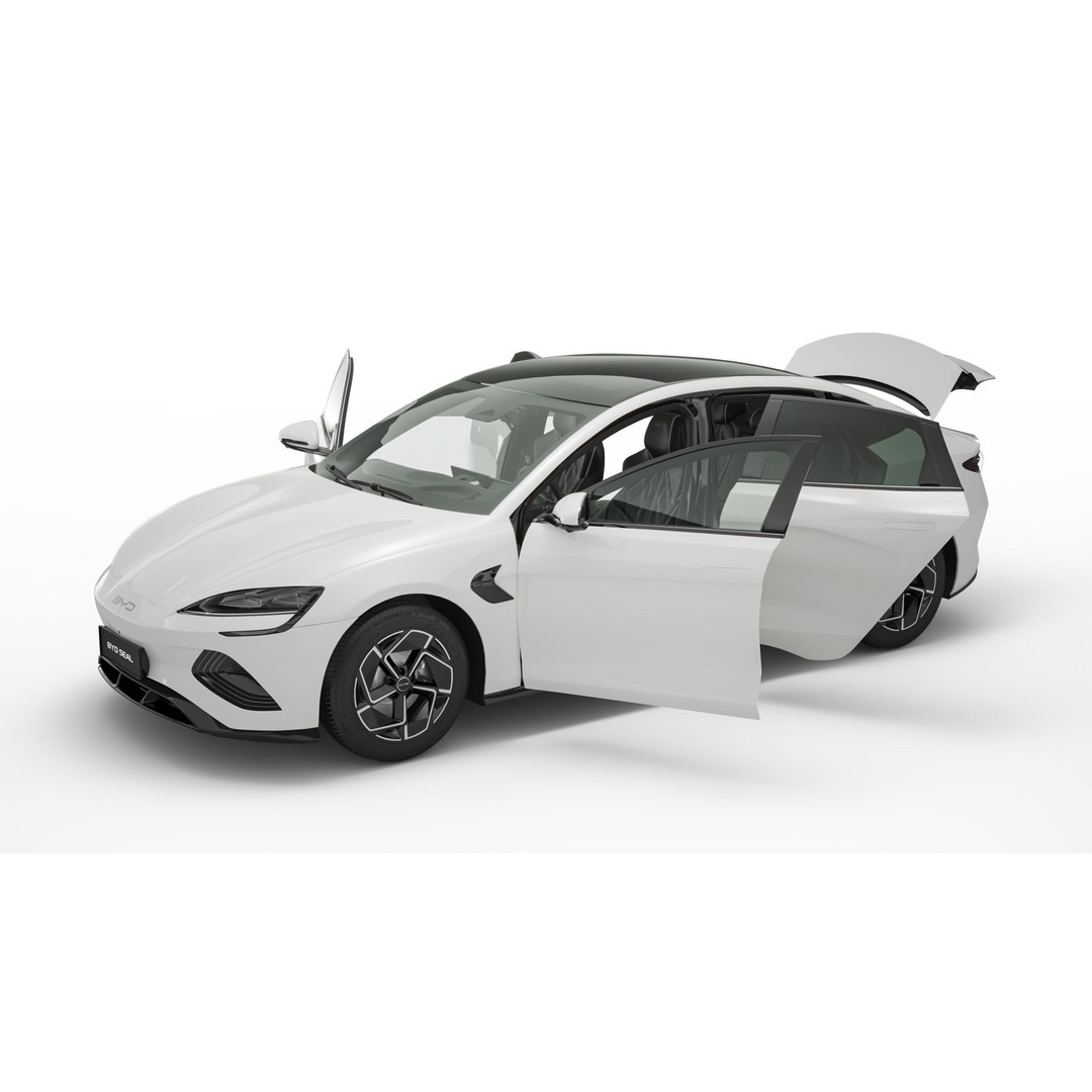 2024 BYD Seal 3D Model – Realistic Sedan with Rigging, FBX, Blender - View 10