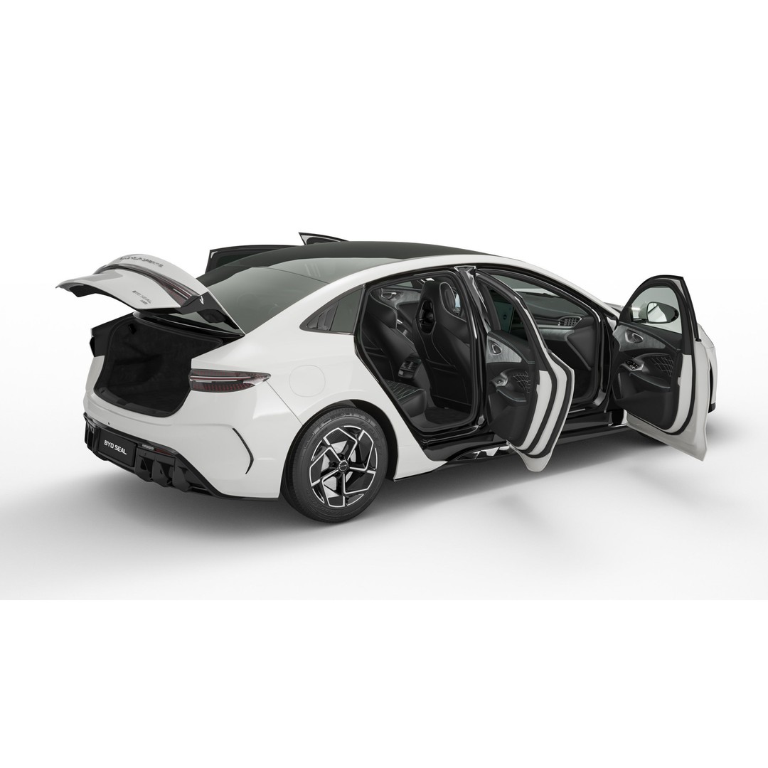 2024 BYD Seal 3D Model – Realistic Sedan with Rigging, FBX, Blender - View 11
