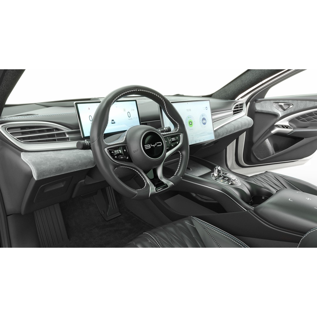 2024 BYD Seal 3D Model – Realistic Sedan with Rigging, FBX, Blender - View 15