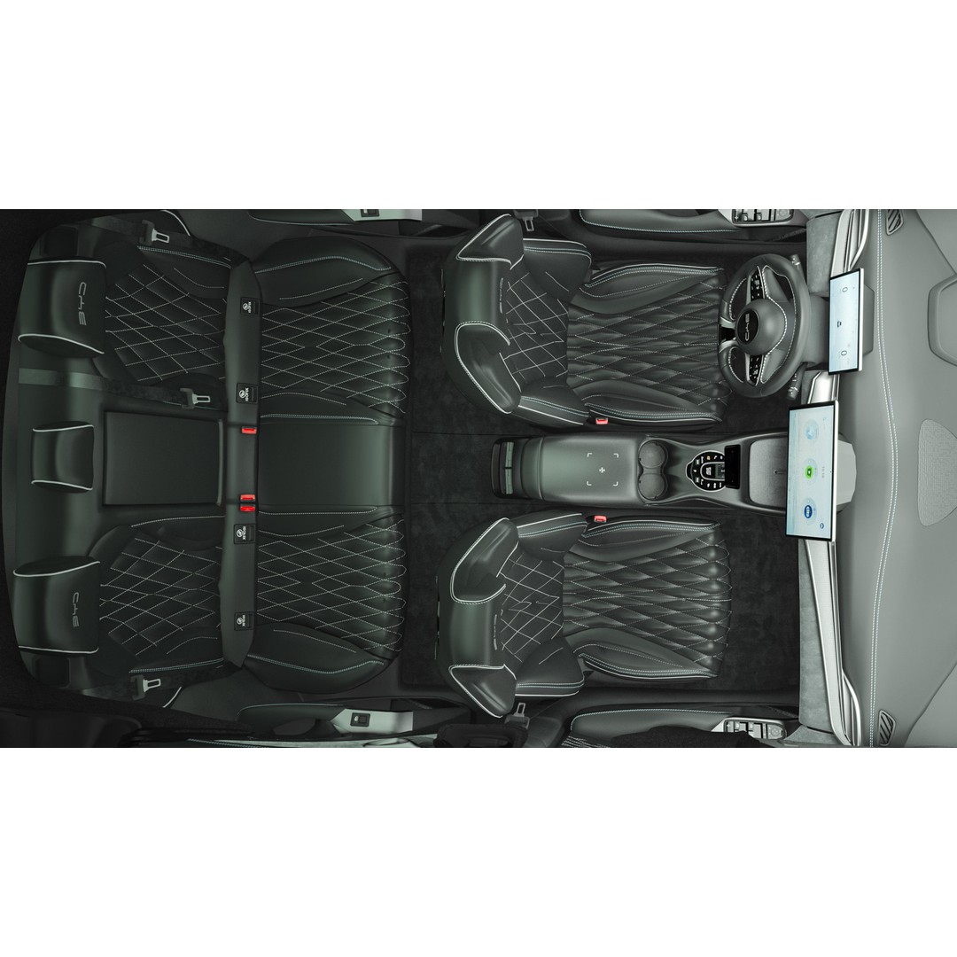 2024 BYD Seal 3D Model – Realistic Sedan with Rigging, FBX, Blender - View 18