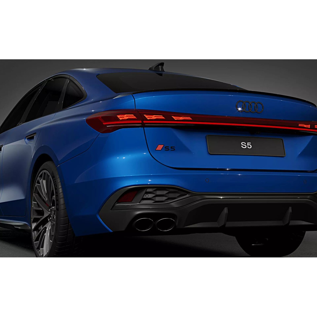 2025 Audi S5 Sedan 3D Model – High Poly Game Asset, FBX, Blender - View 10