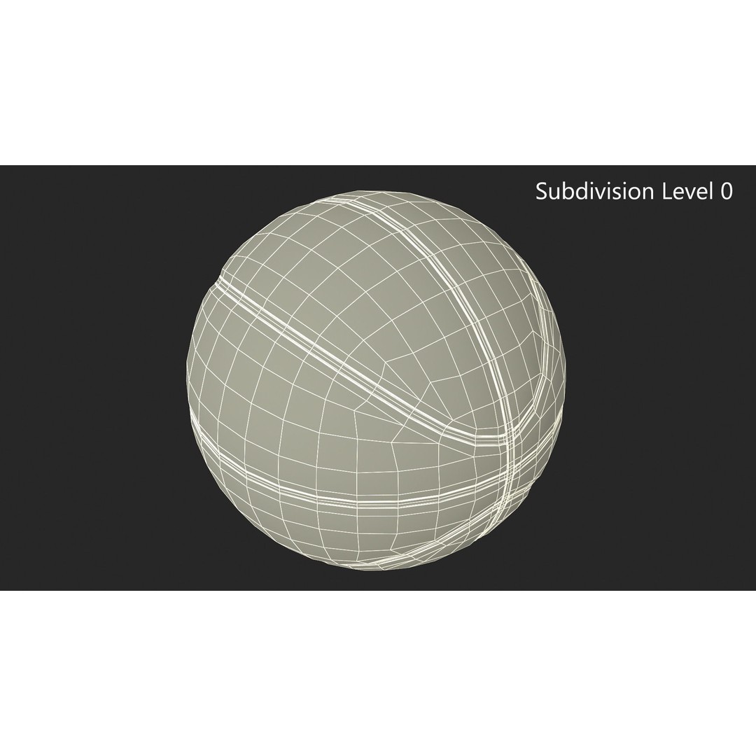 NBA Official Game Basketball Ball 3D Model – High Quality PBR Asset, FBX, OBJ - View 13