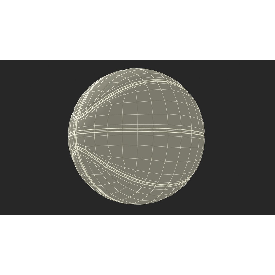 NBA Official Game Basketball Ball 3D Model – High Quality PBR Asset, FBX, OBJ - View 19