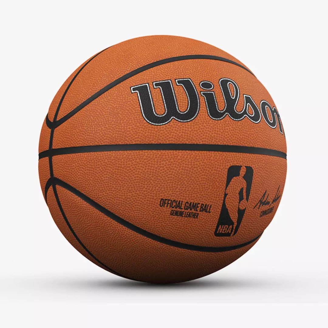 NBA Official Game Basketball Ball 3D Model – High Quality PBR Asset, FBX, OBJ - View 2