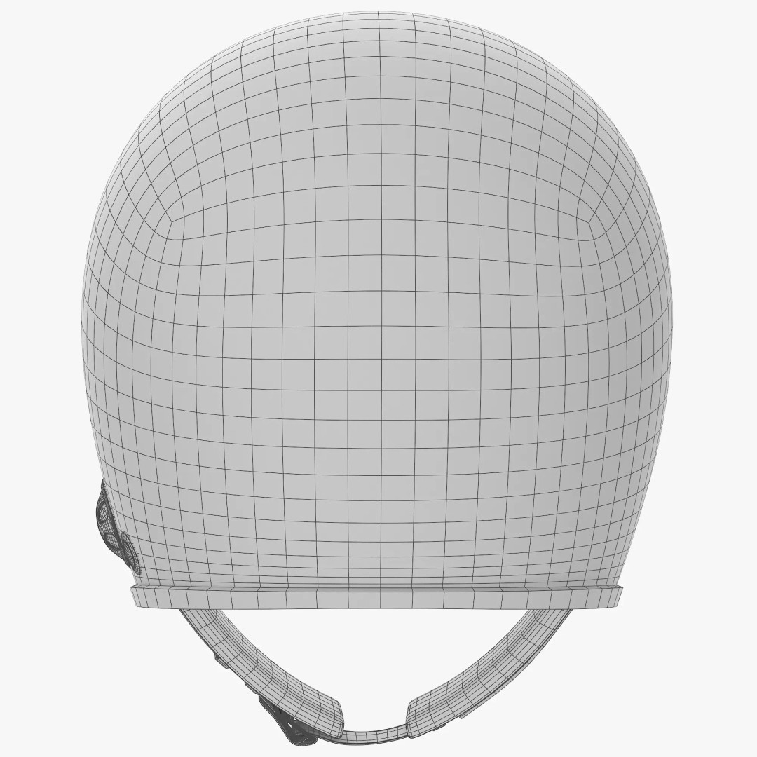 Motorcycle Helmet 3D Model – Low Poly PBR Asset, FBX, OBJ - View 14