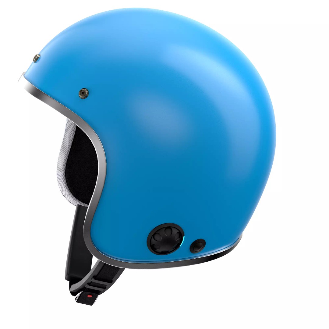 Motorcycle Helmet 3D Model – Low Poly PBR Asset, FBX, OBJ - View 23