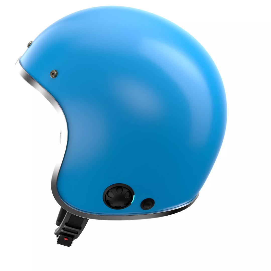 Motorcycle Helmet 3D Model – Low Poly PBR Asset, FBX, OBJ - View 24