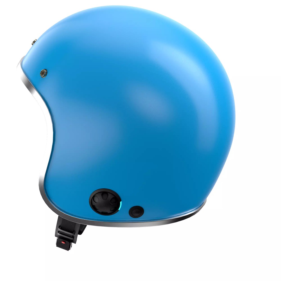 Motorcycle Helmet 3D Model – Low Poly PBR Asset, FBX, OBJ - View 25