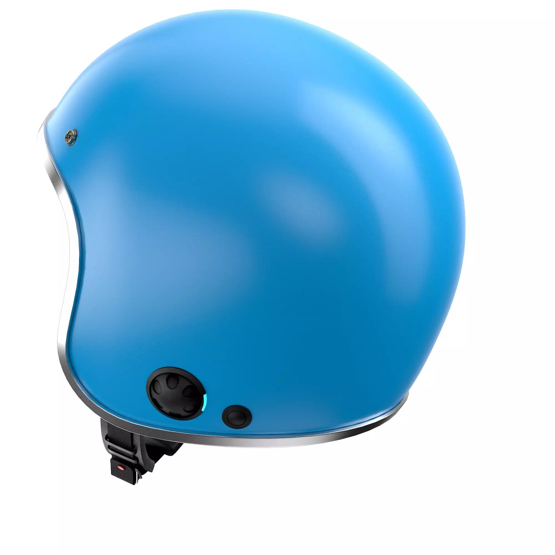Motorcycle Helmet 3D Model – Low Poly PBR Asset, FBX, OBJ - View 26
