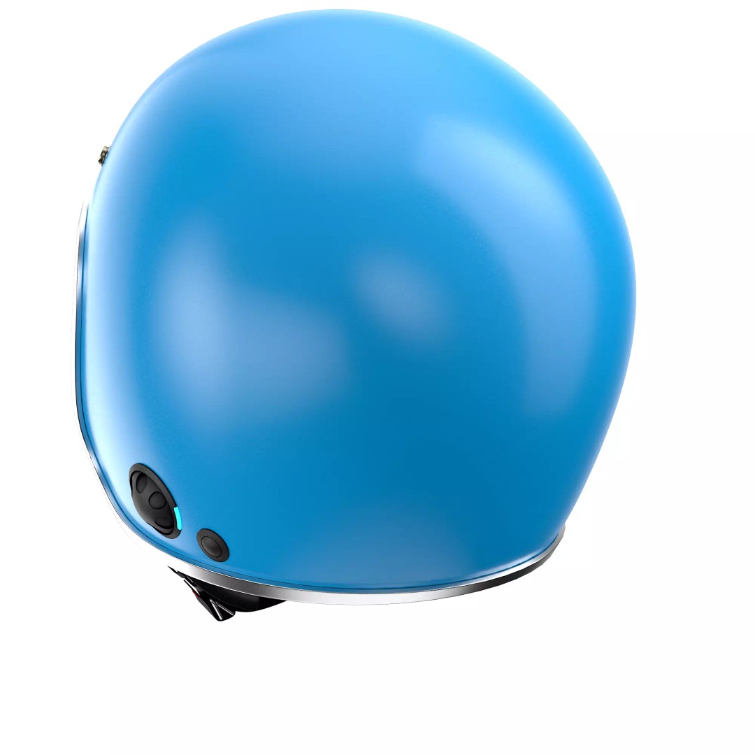 Motorcycle Helmet 3D Model – Low Poly PBR Asset, FBX, OBJ - View 29