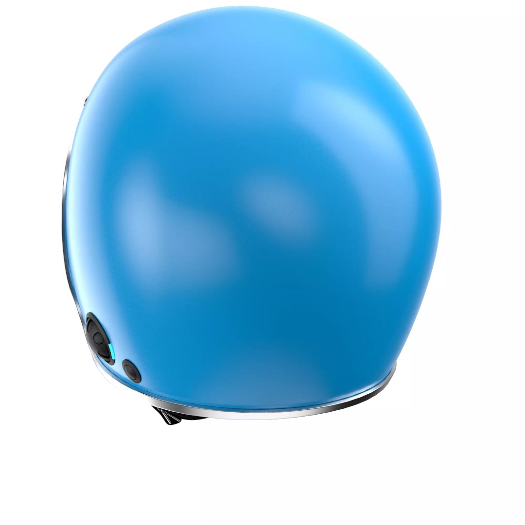Motorcycle Helmet 3D Model – Low Poly PBR Asset, FBX, OBJ - View 30
