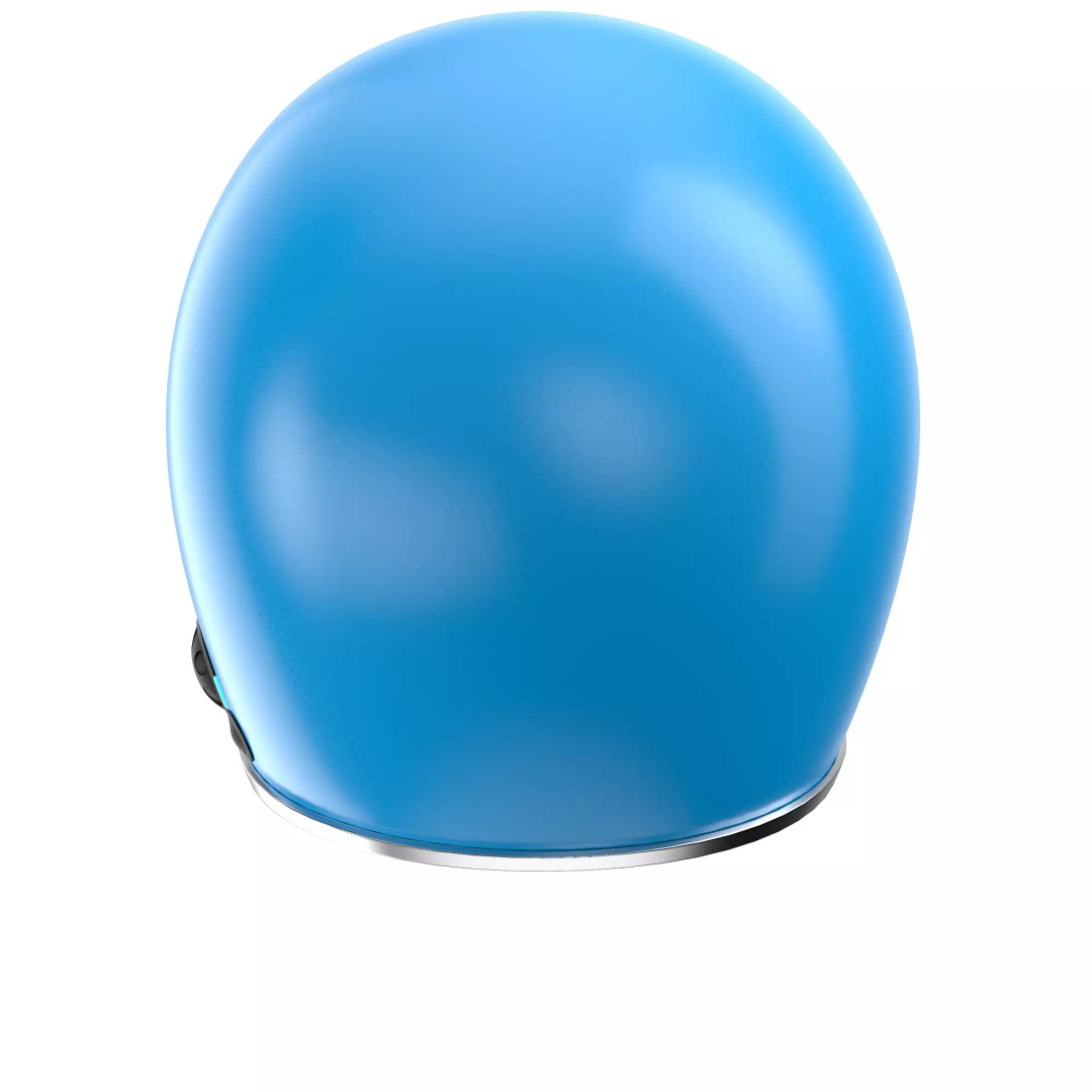 Motorcycle Helmet 3D Model – Low Poly PBR Asset, FBX, OBJ - View 32