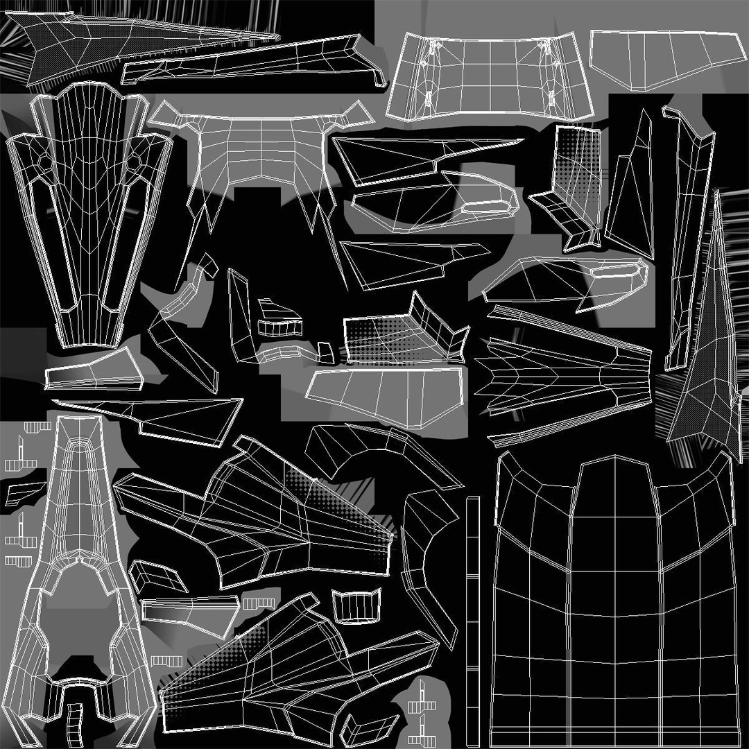Formula E Car 3D Model – High Poly Racing Asset, FBX, OBJ - View 21