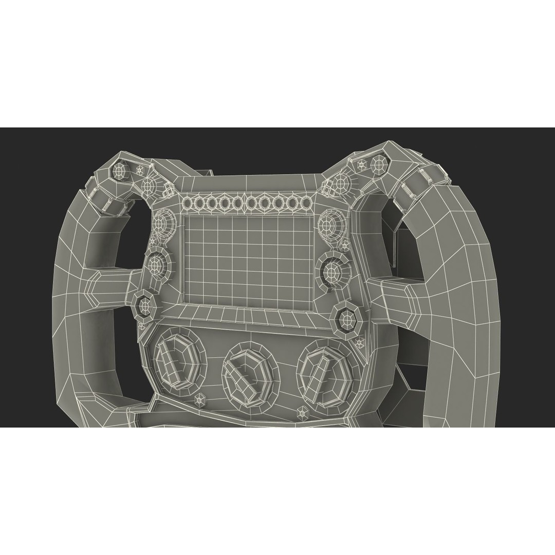 Formula E Car 3D Model – High Poly Racing Asset, FBX, OBJ - View 32