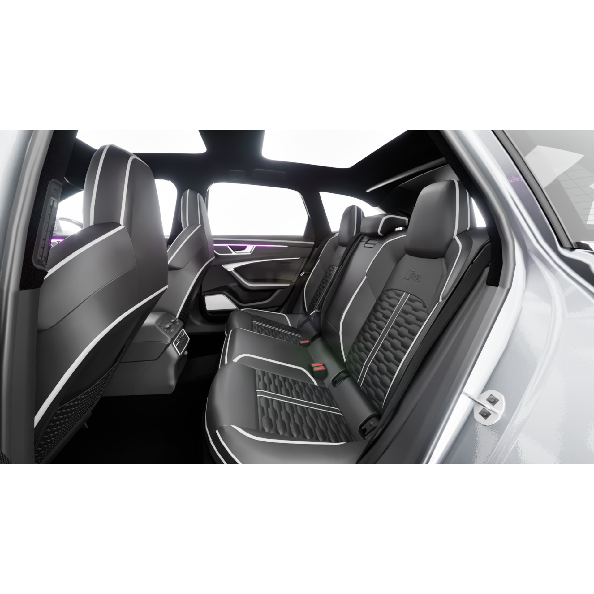 2020 Audi RS6 Avant - Low-Poly Game-Ready 3D Model - View 11