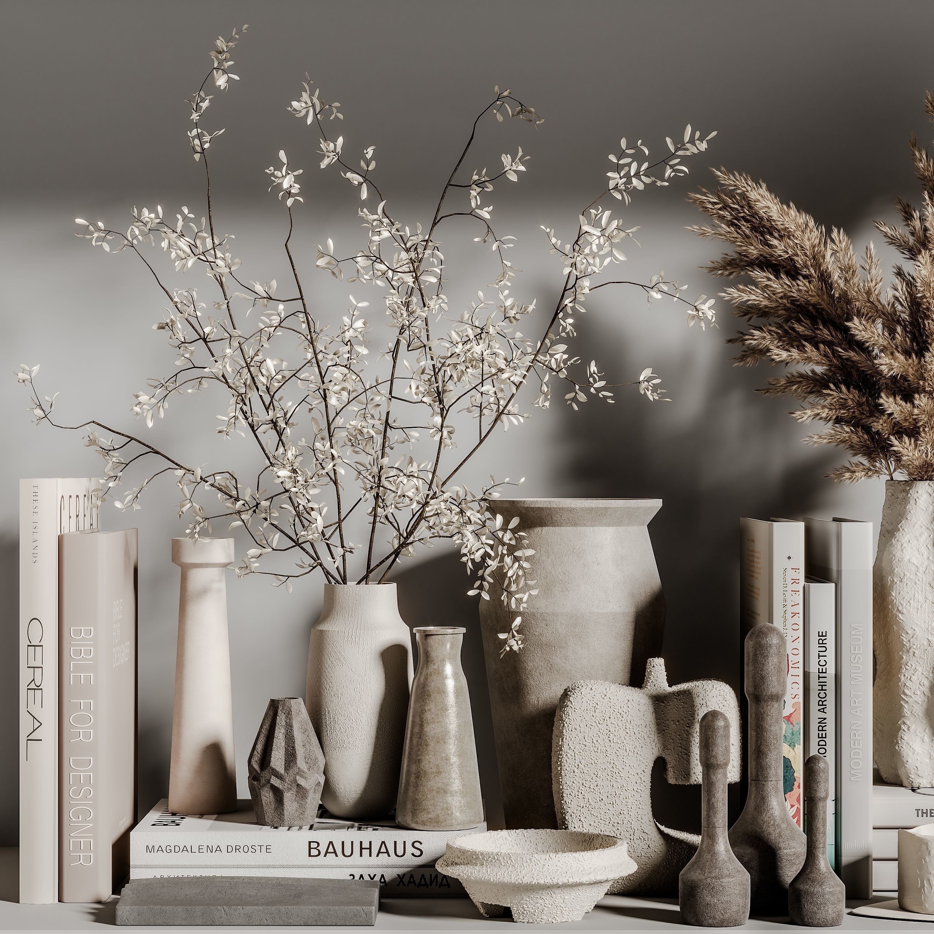 Decorative Set 124 - PBR 3D Model - View 6