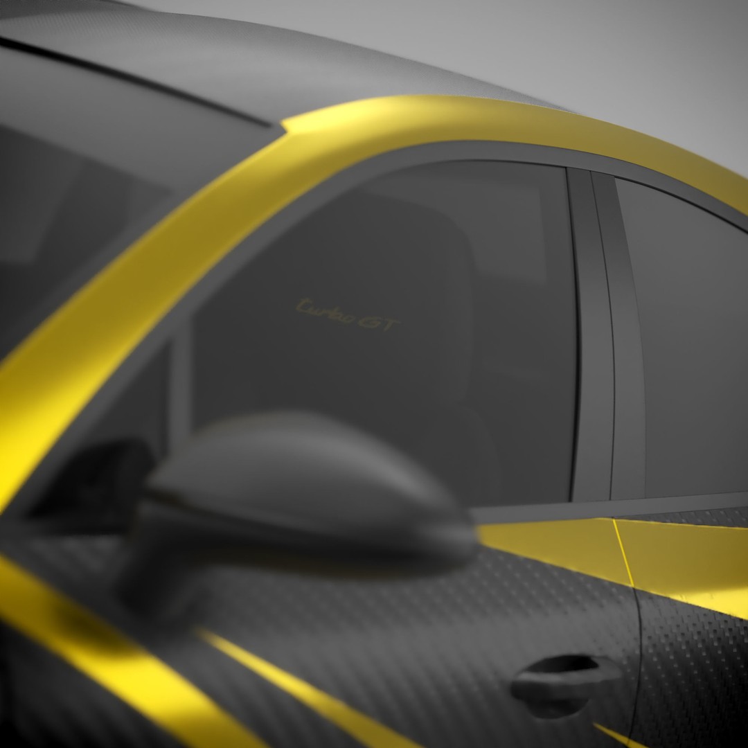 Porsche Cayenne Turbo GT 2024 3D Model – High Poly PBR Asset, FBX - View 7