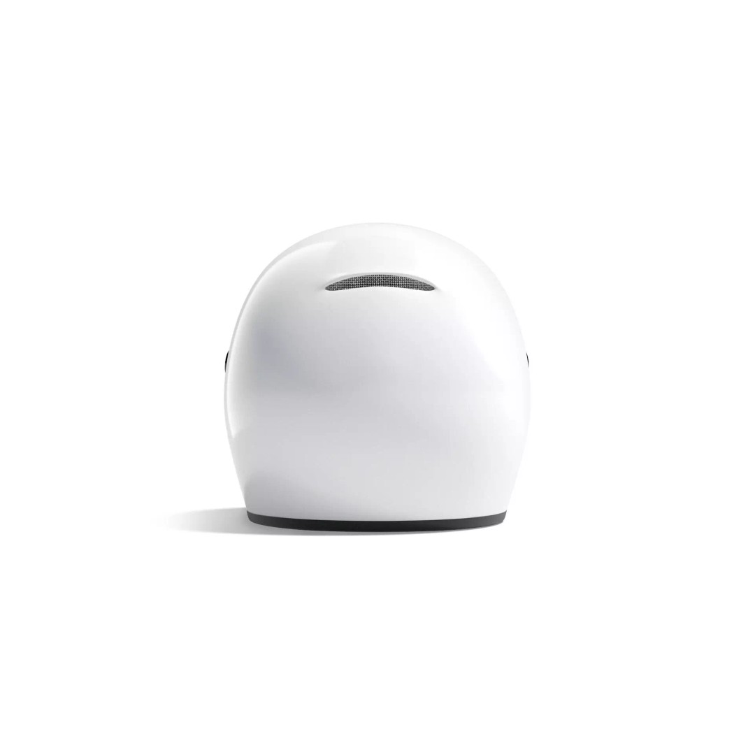 White Motorcycle Helmet 3D Model – Sport Moto Helm, PBR Textures, FBX - View 5