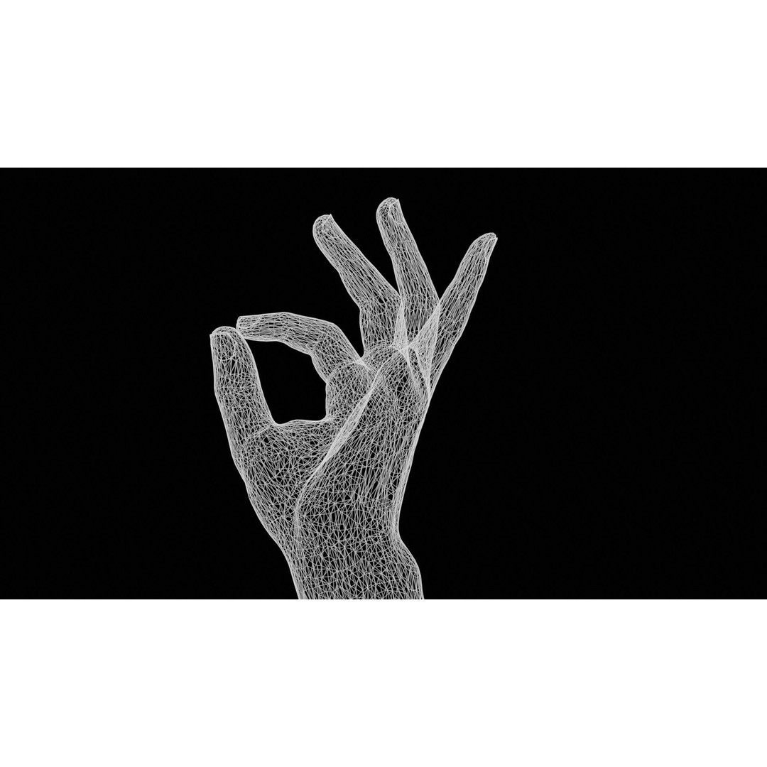 Photorealistic Male Hand 3D Model – Low Poly PBR Asset, FBX & More