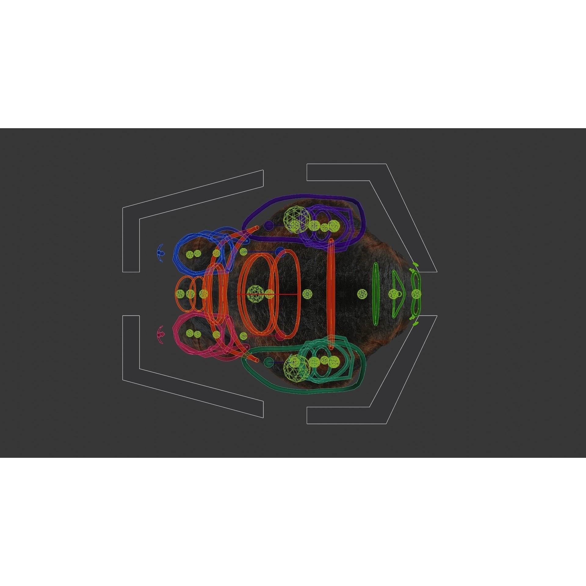 Hipomut - Low-Poly Game-Ready 3D Model - View 13