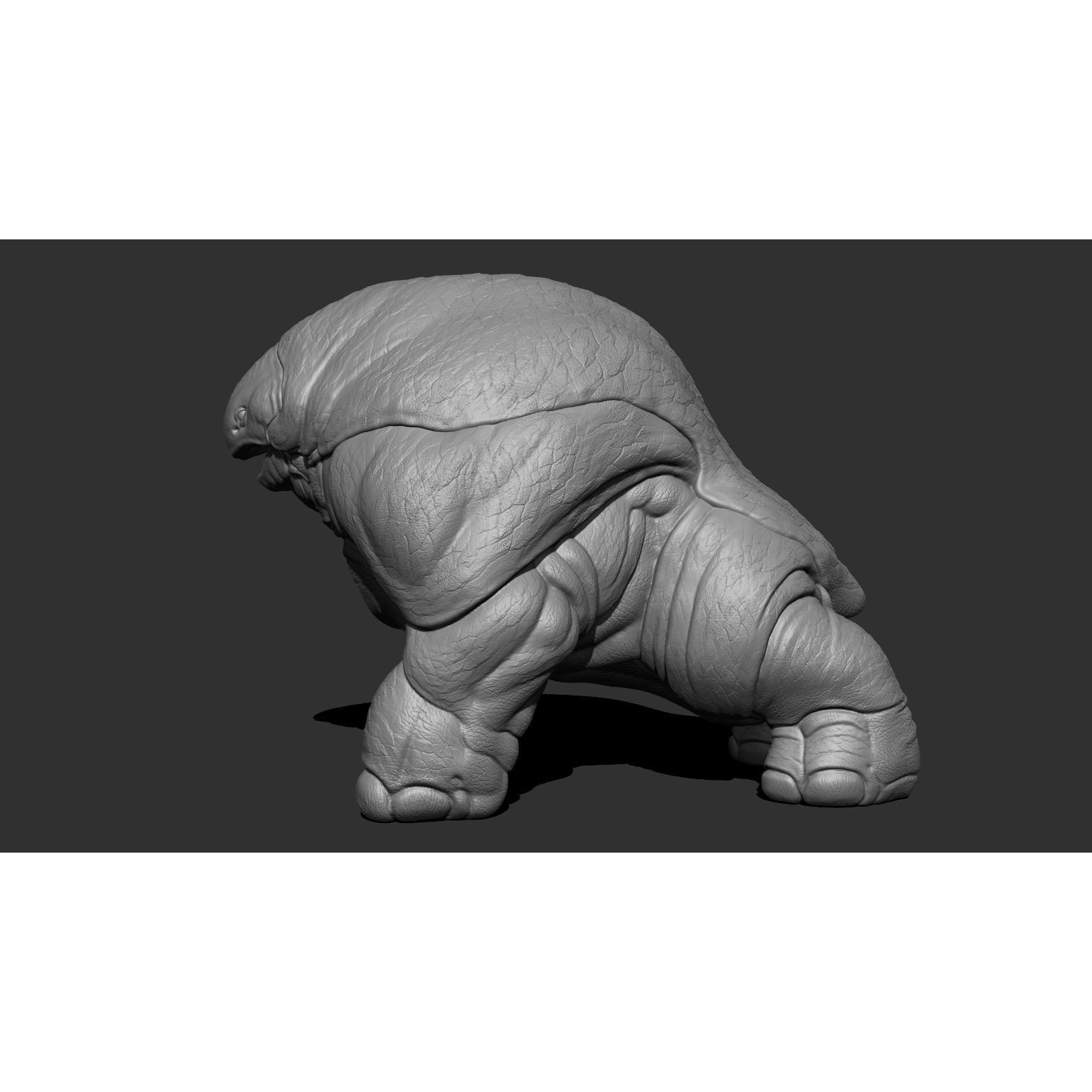 Hipomut - Low-Poly Game-Ready 3D Model - View 5