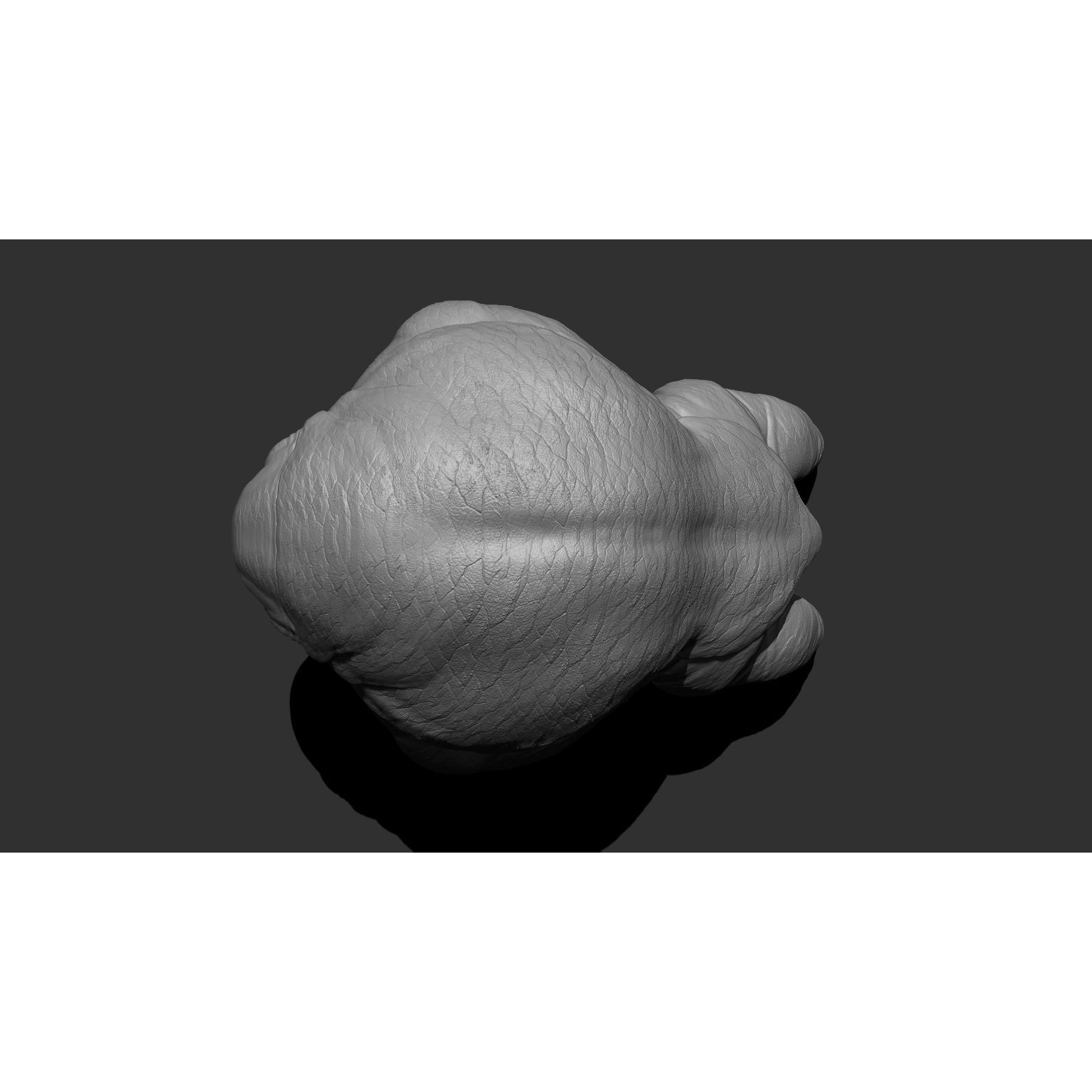 Hipomut - Low-Poly Game-Ready 3D Model - View 7