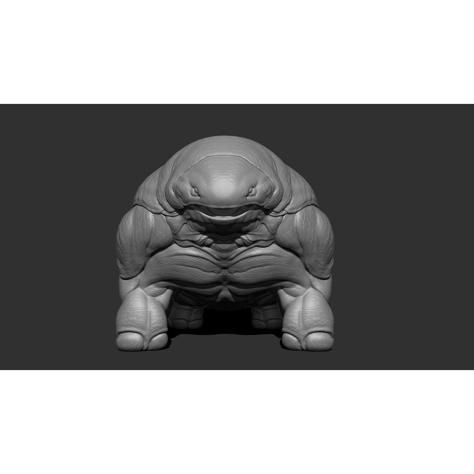 Hipomut - Low-Poly Game-Ready 3D Model - View 8