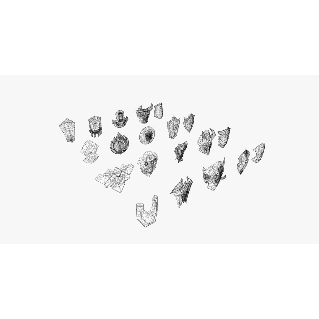 Stylized Shield 3D Model – Low Poly Game Asset, FBX, PBR Textures