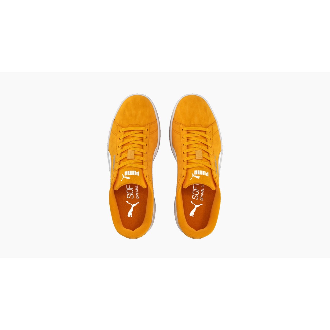 Puma Smash 3D Model – Orange Suede Sneakers, PBR Textures, FBX - View 5