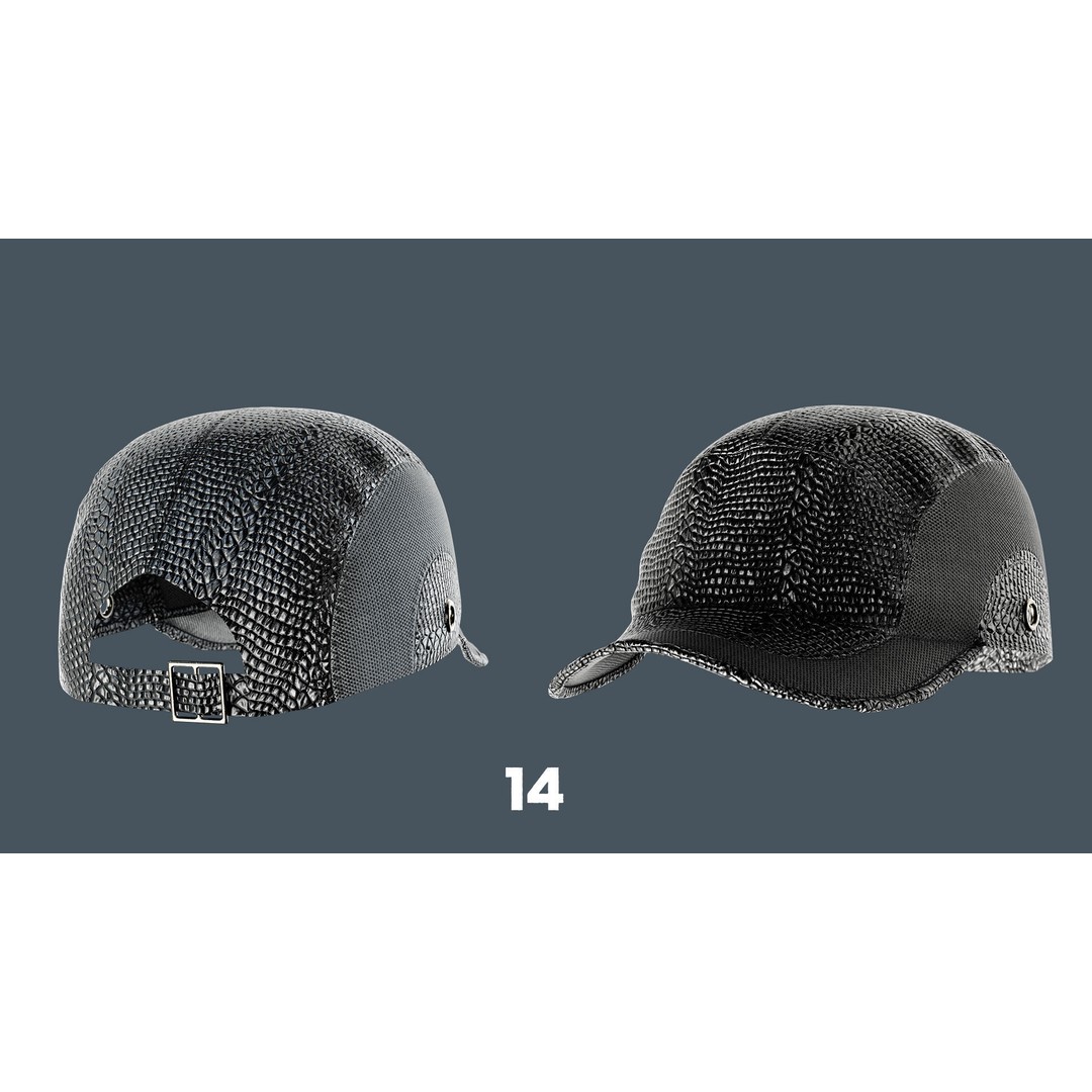 Caps and Hats 3D Model – Low Poly Game-Ready Clothing, FBX, OBJ - View 16
