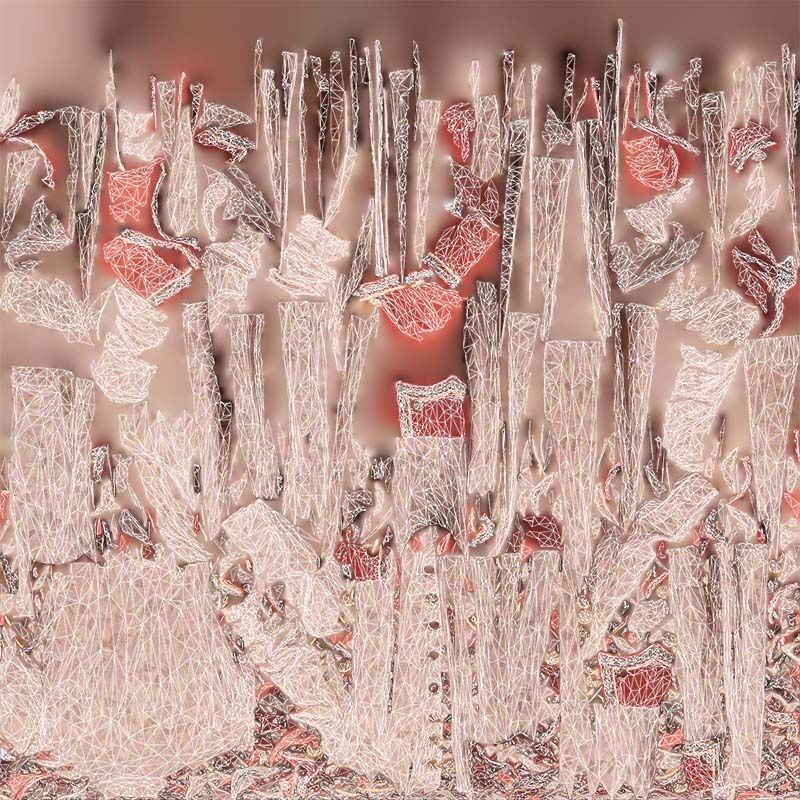 Leaf Jacket 3D Model – Low Poly Coat with PBR Textures, Blender - View 16