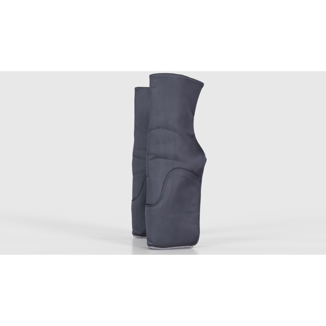 Block Ballet Boots 3D Model – Low Poly Game Asset, FBX, OBJ