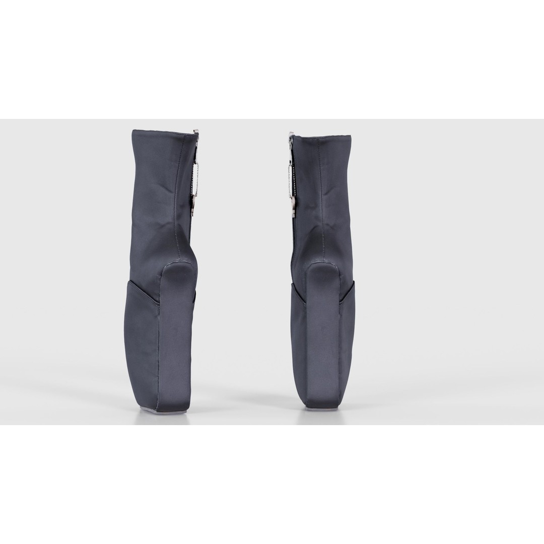 Block Ballet Boots 3D Model – Low Poly Game Asset, FBX, OBJ - View 25