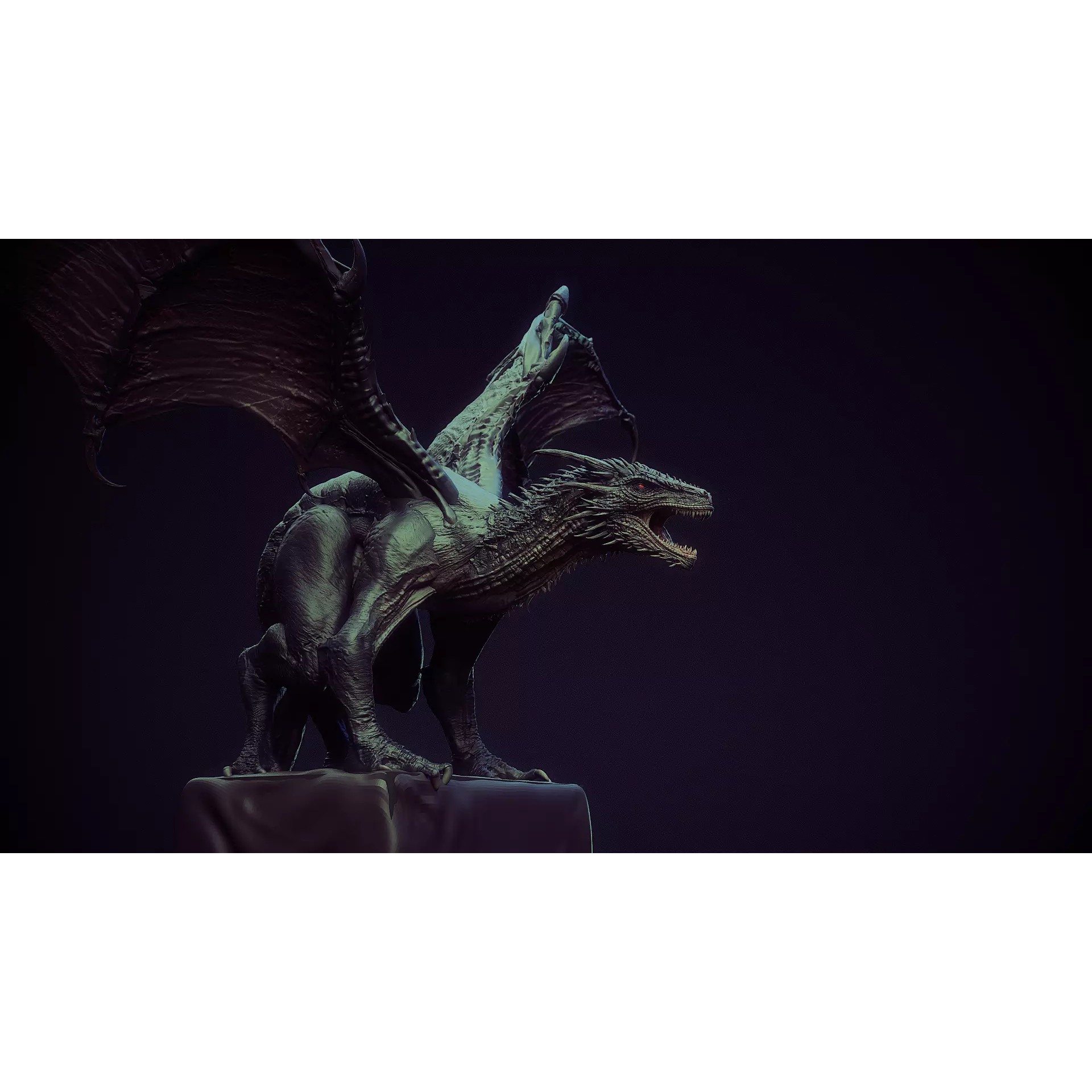 Dragon Heads Volume 1 - High-Poly 3D Model - View 16