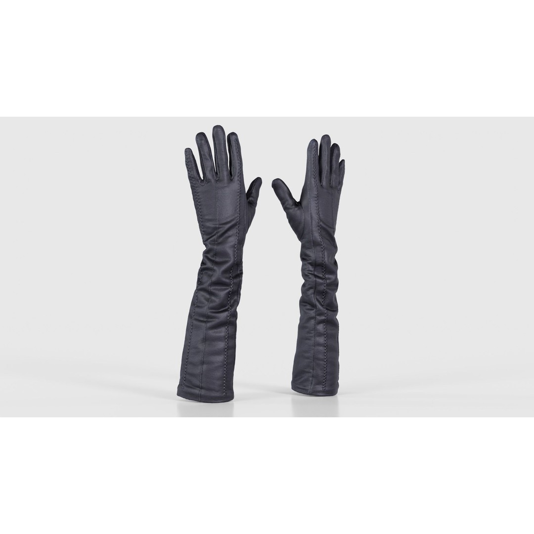 Leather Detail Gloves 3D Model – Low Poly Game Asset, FBX, PBR - View 18