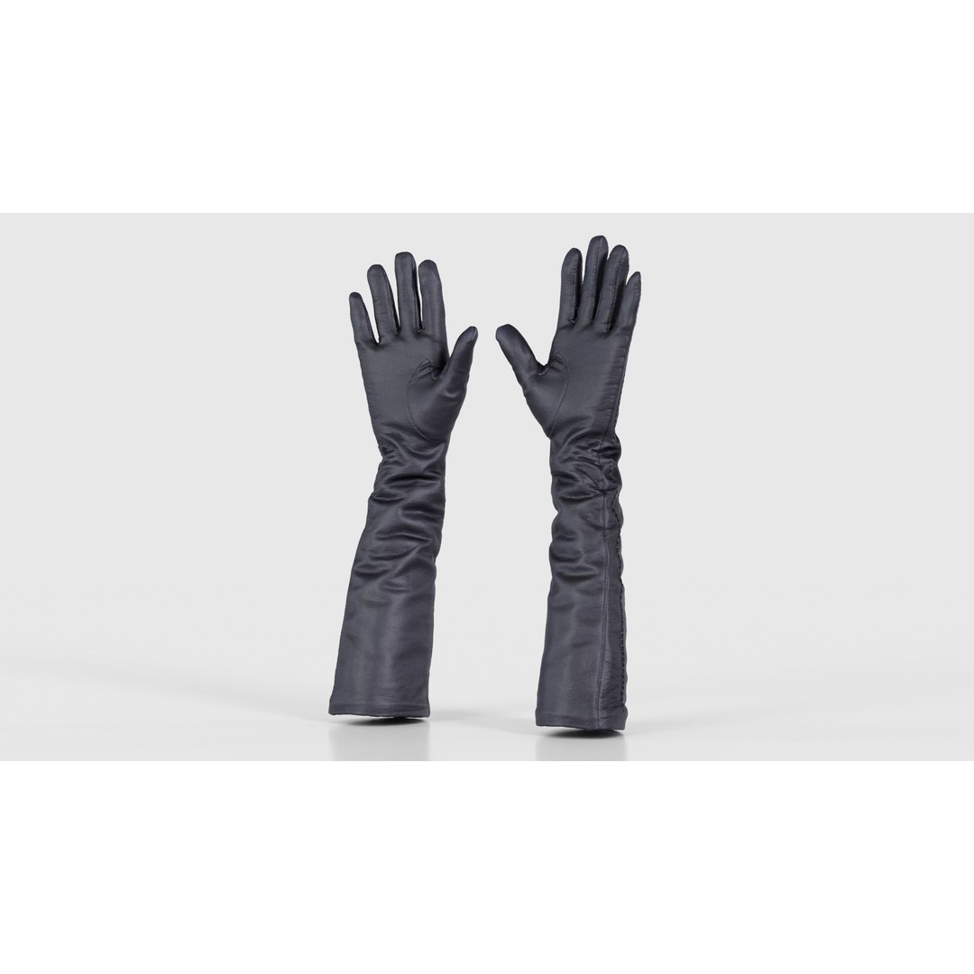 Leather Detail Gloves 3D Model – Low Poly Game Asset, FBX, PBR - View 22