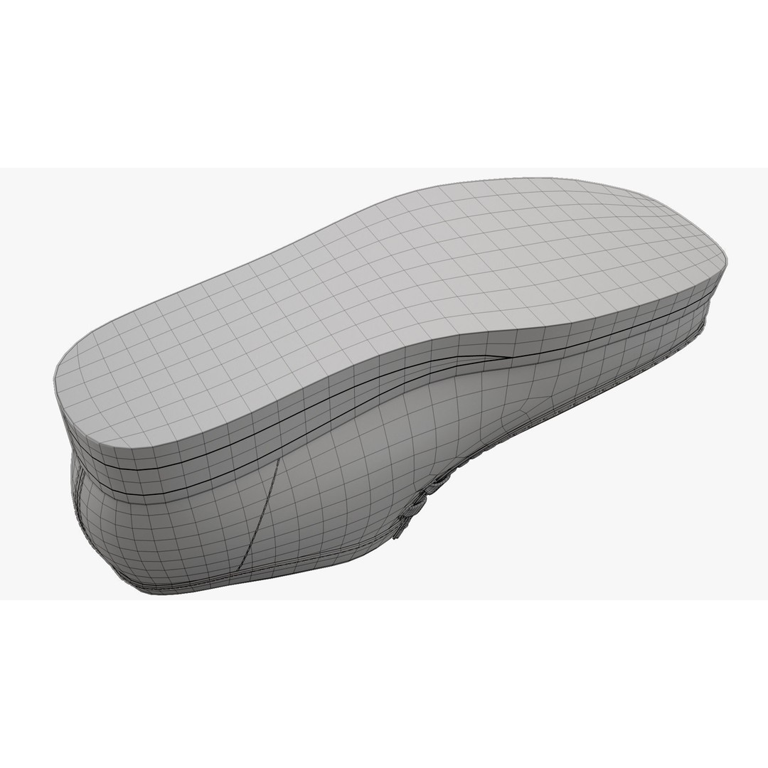 Clarks Wallabee Mid Tan Leather 3D Model – High Poly Game Asset, FBX, OBJ - View 18