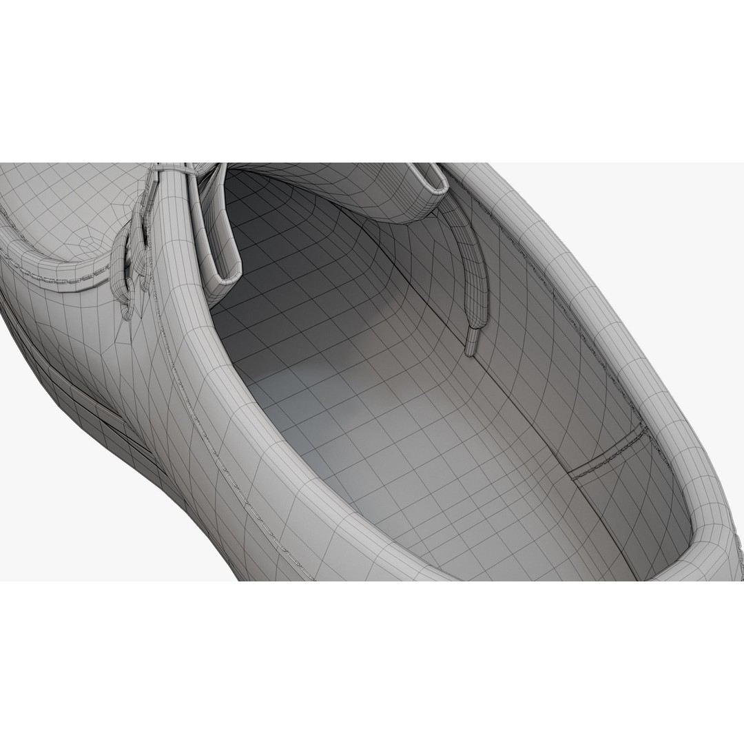 Clarks Wallabee Mid Tan Leather 3D Model – High Poly Game Asset, FBX, OBJ - View 19