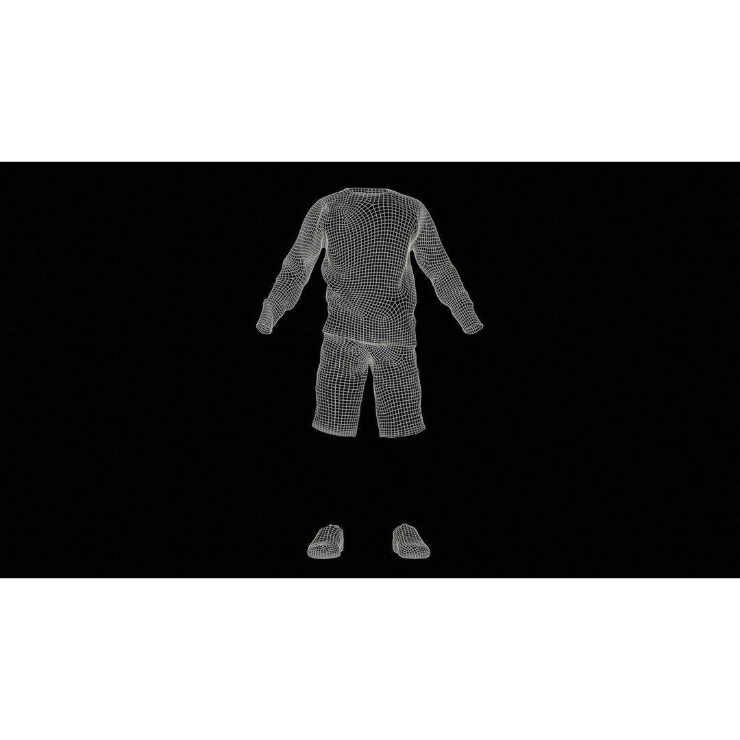 Boy Character 3D Model – Low Poly Photogrammetry Asset, FBX, PBR - View 13