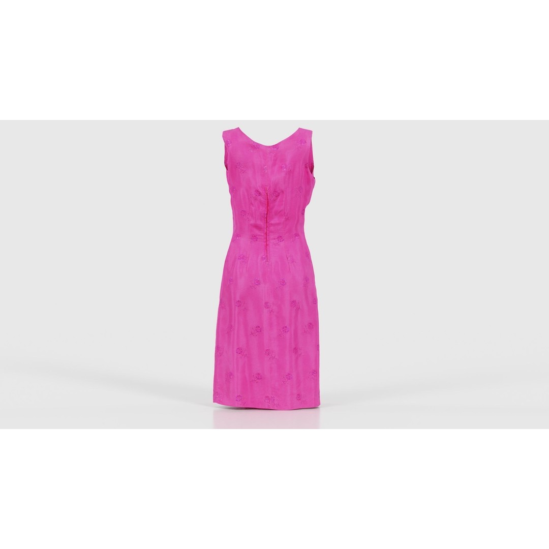 Shiny Pink Flower Dress 3D Model – Low Poly Apparel with PBR Textures - View 23