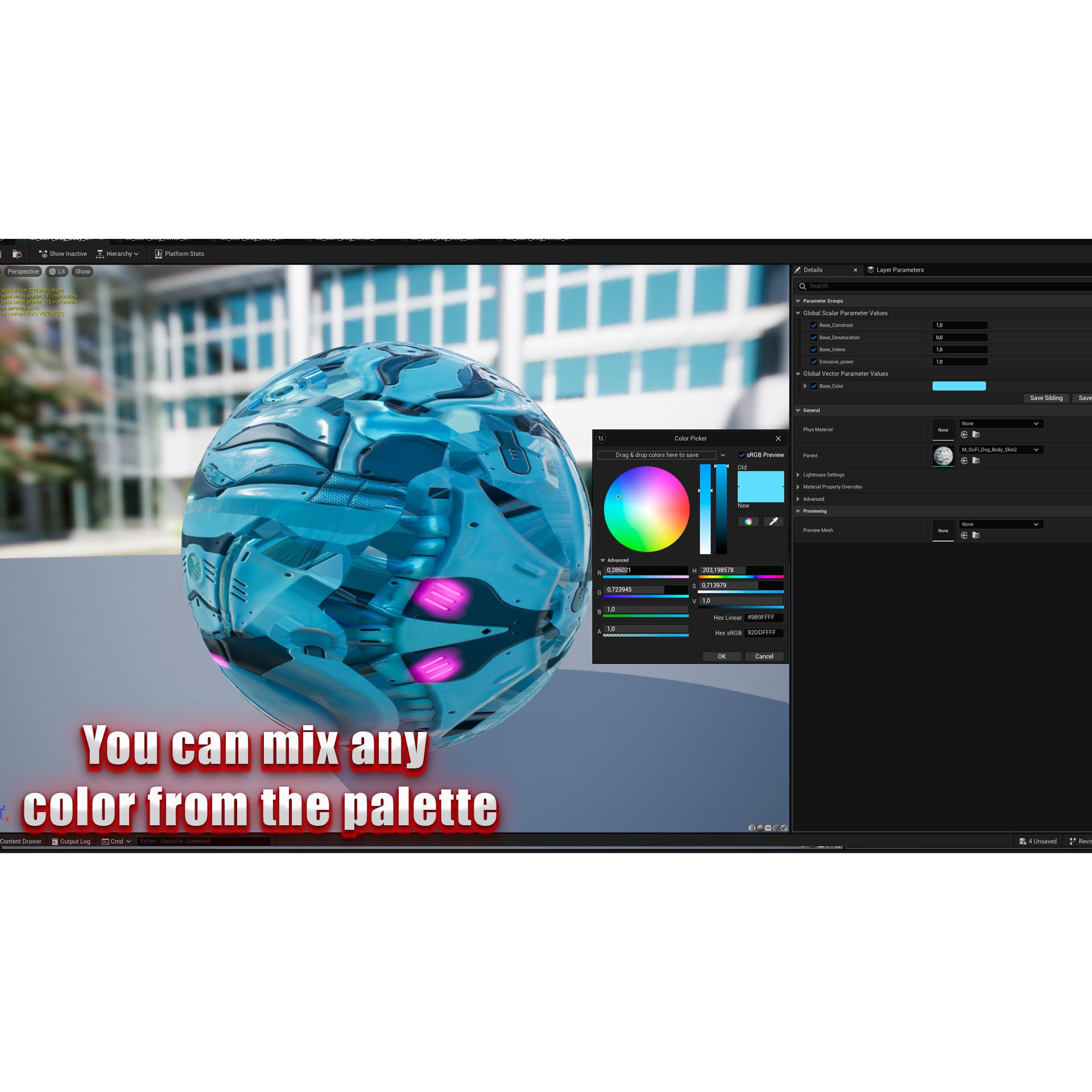Sci-Fi Cat - Low-Poly Game-Ready 3D Model - View 20