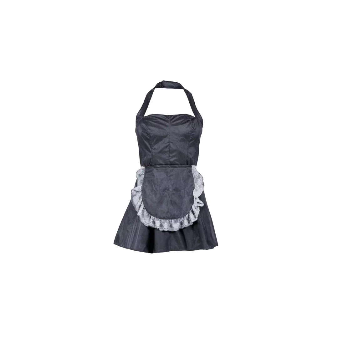 Vinyl Maid Dress 3D Model – Low Poly Character Clothing, FBX, Blender - View 2